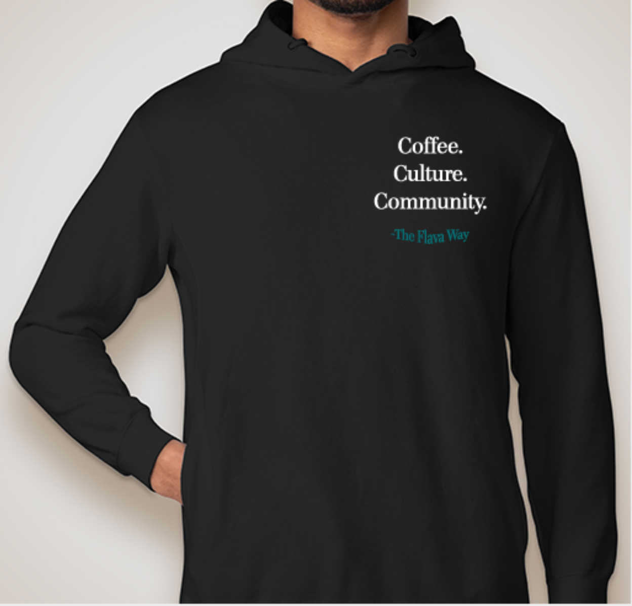 Community Hoodie Flava Coffee Caf Coffee Shop and Community